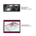 thumbnail image 4 of Friteuse Électrique Commerciale, Grande Friteuse Électrique à Double Réservoir 2x6L de Comptoir, Friteuse Électrique à Température Réglable pour Poulet Frit, Frites, Chips, etc., 4 of 7