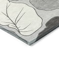 thumbnail image 3 of Addison Rugs Chantille Indoor/Outdoor Transitional Botanical Silver Machine Washable Rectangle Rug, 10' x 14', 3 of 8