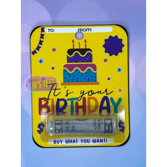 Birthday Money Card Holder (127)