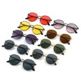 thumbnail image 3 of Retro Clip-On Sunglasses for Men and Women - Ellipse Design, Natural Pastoral Style - Ideal for Travel, Outdoor Sports, Driving, 3 of 6