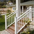 thumbnail image 4 of Solar Post Cap Lights 2 Lighting Modes LED Deck Fence Cap Lights for Wooden Posts Garden Decoration Warm White, 4 of 7