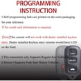 thumbnail image 4 of Key Fob Keyless Remote Fits for Pontiac Vibe 2003-2008/ Toyota Camry 2002-2006/ Solara 02-03/ 03-08 Matrix/ Sienna 99-03 Remote Control Replacement GQ43VT14T (Pack of 1), 4 of 7