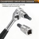 thumbnail image 5 of Uxcell Hex Bit Socket de 1/4" de transmisión H8 de acero S2, adaptador de socket hexagonal para tornillos y taladros, para reparación de tuercas y pernos de eje en casa y automóvil., 5 of 7