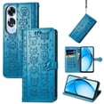 thumbnail image 4 of Funda Cartera FOXDOCK para OPPO A60 4G , Flip PU con Relieve de Gatos y Perros, Tarjetero y Soporte, 4 of 6