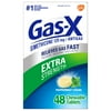 Gas-X Extra Strength Chewable Gas Relief Tablets With Simethicone 125 Mg, Peppermint Creme - 48 Count