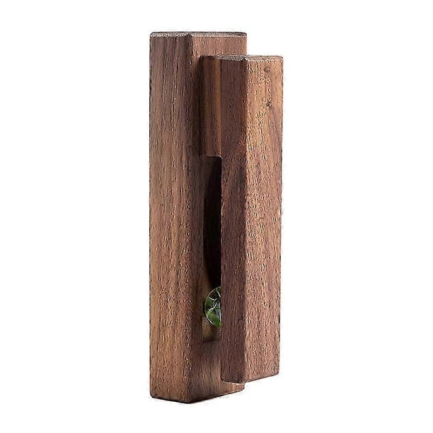 Wood Towel Hook Self Adhesive Vintage Wall Mounted Towel Rack Holder Bag Clothes Hanger for Bathroom Kitchen Home Decor