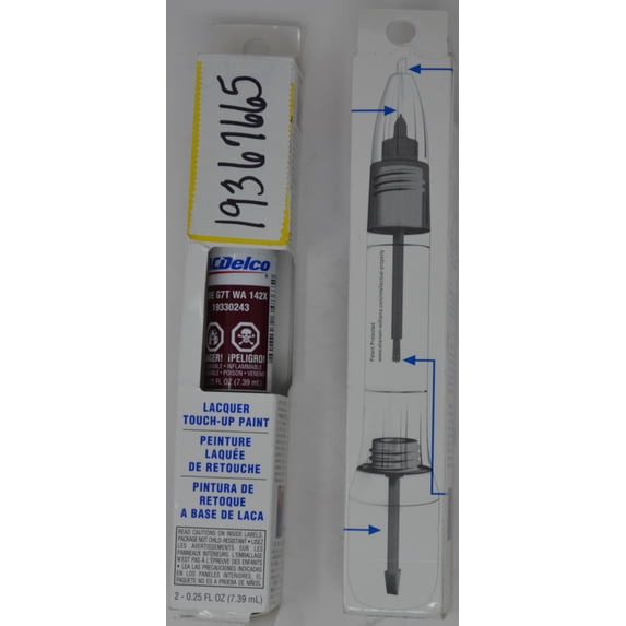 OEM Genuine GM ACDelco 4 in1 Touch Up Paint CODE G7T WA142X BUTTE RED