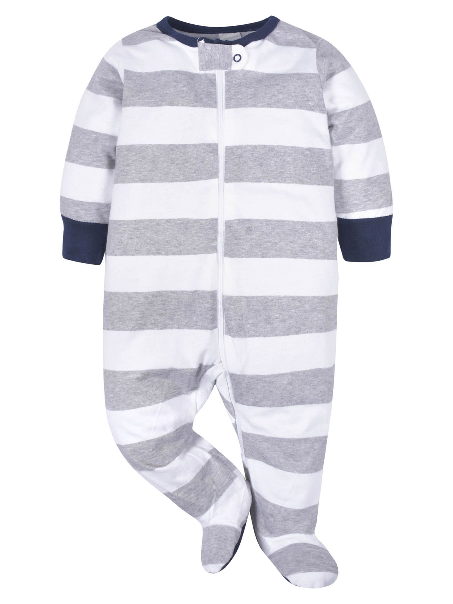 Onesies Brand Baby Boy Sleep 'n Plays Footed Pajamas, 4-Pack (Newborn - 6/9M) - image 4 of 8