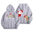thumbnail image 1 of WILLBEST Sudadera con Capucha Merry Christmas para Mujer Sudadera con Capucha con Estampado Navideño Divertido Camiseta Navideña Informal de Manga Larga 380 Chica​​, 1 of 4
