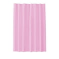 thumbnail image 3 of Plastic Shower Curtain - Water Repellent Flexible Sturdy Shower Liner for Bathroom Hotel Home Use, Easy Clean Lightweight Plastic Curtain for Shower Stall Water Protection Decor, 71*71in, Pink, 3 of 7
