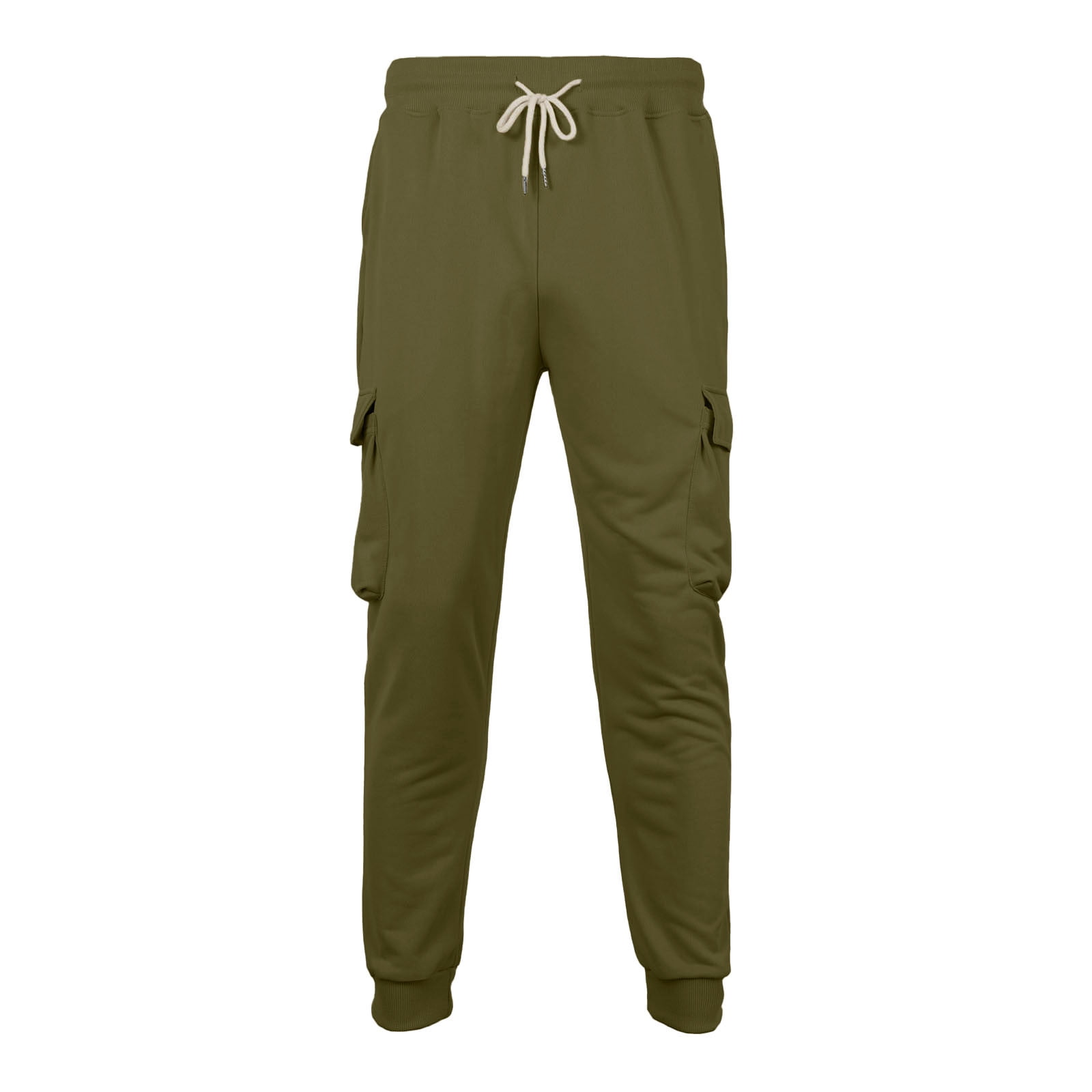 THDHVS Joggers for Men,Mens Sweatpants,Men Solid Color Sherpa