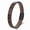 coffee, variant on Embossed Cross Leather Bracelet for Men | Black/Brown Magnetic Clasp Wristband | Christian Religious Jewelry for Daily Wear