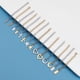 thumbnail image 5 of 28 extensores de cadena de acero inoxidable 304, 7 estilos, 59~71 mm, con dijes de estrella de mar., 5 of 6