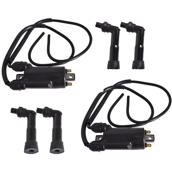SEBLAFF Ignition Coil Cap and Wire Replacement for Honda CB650/650C GL1100/1100A/110L GL1200/1200A/1200L 30500-422-013 30700-KR3-670
