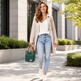thumbnail image 6 of Insulated Lunch Bag | Reusable Lunch Tote Bag for Women | Lunch Bag with Shoulder Strap for Work Daily Use | Green Insulated Cooler Bag, 6 of 6