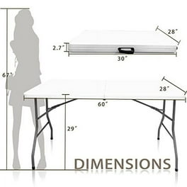 How Big is a Standard Folding Table: Ultimate Size Guide Revealed