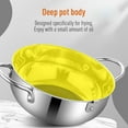 thumbnail image 2 of Ataucjin 11 inch Stainless Steel Deep Fryer with Oil Filter & Thermometer,Even Heat, Universal Stovetop Compatible for Healthy Frying, 2 of 11