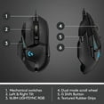 thumbnail image 4 of Logitech G502 Hero Souris de Jeu Haute Performance - Remis à Neuf (Excellent), 4 of 5