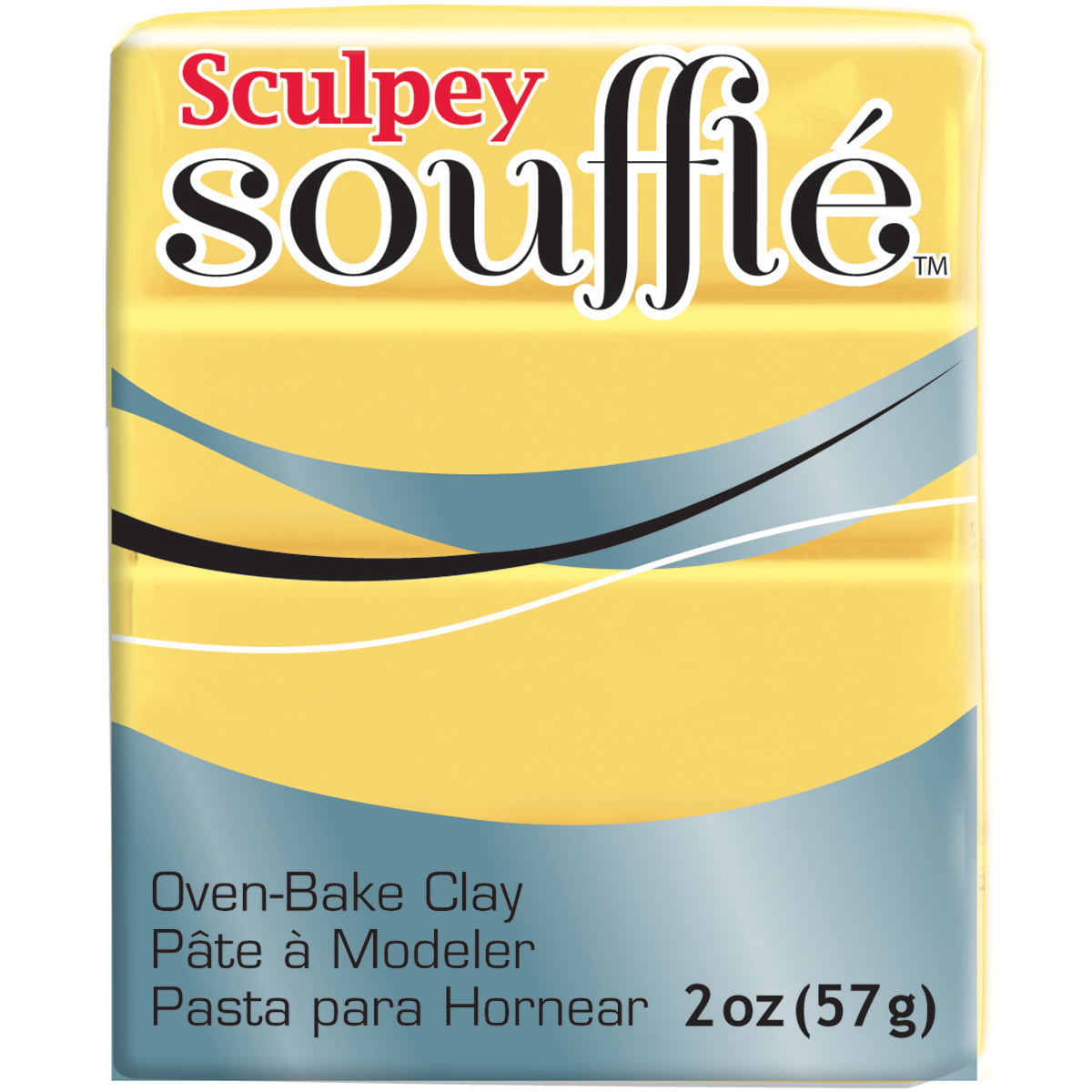 Sculpey Souffle Clay 1.7oz-Canary 