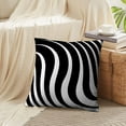 thumbnail image 4 of LALILO Throw Pillow Covers Lines Geometric Modern Contemporary Art Cushion Cover 18" x 18", 2 Pack, 4 of 6