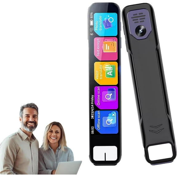Pen Gpt, AI Pen, Smart Pens, Scan Sense Pens, AI Answers for Math, History & More, Offline Translation, 60  Languages (1 Set)