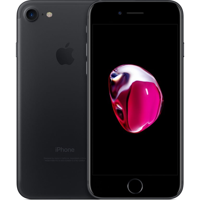 Apple Iphone 7 A1660 128 Gb Smartphone 4 7 Lcd Hd 1334 X 750 2 Gb Ram Ios 10 4g Black Walmart Com Walmart Com