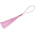 thumbnail image 2 of Mini Silky Handmade Soft Flossy Bookmark Tassels with Cord Loop for Keychain Earring Jewelry Making, Souvenir, Graduation, Clothing Sewing, Gift Tag DIY Craft Projects, 20PCS (Light Gold), 2 of 10