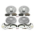 thumbnail image 2 of PowerStop Front and Rear Z23 Evolution Sport Brake Pad Rotor Drum and Shoe Kit Fits: CHEVROLET Select Models K15223DK, 2 of 9