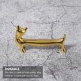 thumbnail image 3 of CIMAXIC Creative Chopsticks Stand Adorable Spoon Rest Rack Metal Spoon Fork Holder,2.56"X1.57"X0.79", 3 of 5