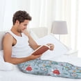 thumbnail image 7 of Fotbe Sea Turtle Men's Pajama Pants,Sleepwear Pants,Pj Bottoms Drawstring And Pockets-Small, 7 of 7