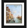 thumbnail image 1 of Alighieri, Giovanni 26x30 Black Ornate Wood Framed with Double Matting Museum Art Print Titled - Venice V, 1 of 4