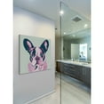 thumbnail image 4 of MARMONT HILL  - 'French Bulldog' by Molly Rosner Painting Print on Wrapped Canvas 32 x 32, 4 of 5