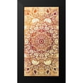 thumbnail image 2 of Grey, Jace 9x14 Black Modern Framed Museum Art Print Titled - Wooden Sea Mandala, 2 of 5