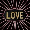 thumbnail image 3 of Mullan, Michael 12x12 Black Modern Framed Museum Art Print Titled - Jolly Holiday Love, 3 of 5