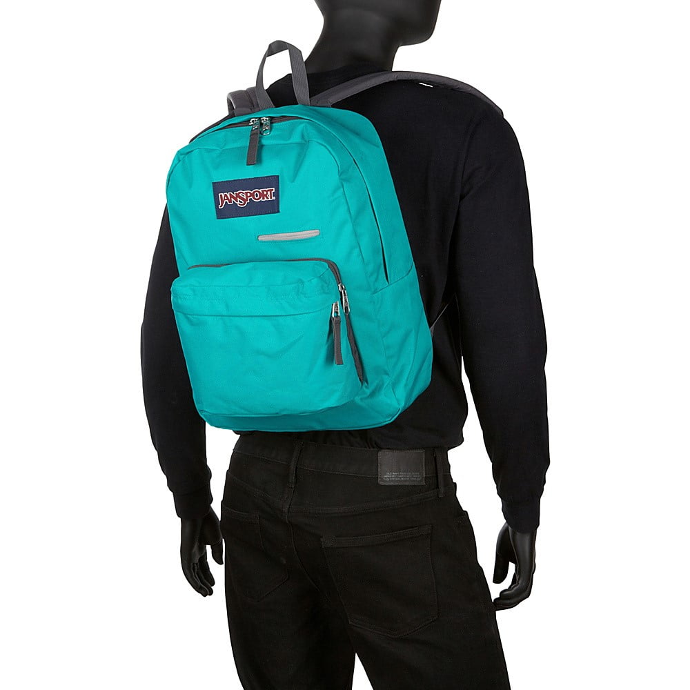 Matrix Chevron White JanSport Digital Student Laptop Backpack 