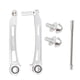 thumbnail image 2 of Eigraketly Pinza de freno para bicicleta en V, accesorios para ciclismo, accesorios modificados, aleación de aluminio, Kit de frenado de brazo largo, Ciclismo Plata Eigraketly OD023869-03, 2 of 6