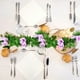 thumbnail image 5 of Artificial Flower Garland, Fake Rose Flower Garland, Floral Vines Wedding Home Party Table Runner Decor Silk Flower Vines, Long-Lasting, Easy Assembly, For Wedding Decor, 7.87Ft Length, Silk, 5 of 9