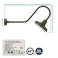 thumbnail image 2 of Cocoweb 14" Vintage LED Wall Light in Mahogany Bronze with Urban Arm, 2 of 6