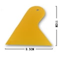 thumbnail image 4 of 5pcs Coin Jaune et Bord Fenêtre de Voiture Racleurs de Raclette Petite, 4 of 9