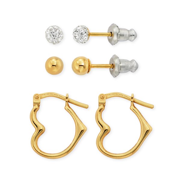 Brilliance Brilliance Fine Jewelry 10k GoldFilled 1/20 Ball, Crystal