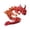 Red, variant on Christmas 3D Printed Articulated Dinosaur Figurine with Movable Joints Realistic Mythical Beast Model for Stress Relief and Desk Decor Accessory, Red
