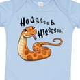 thumbnail image 4 of Inktastic Hugs and Hisses Cute Snake for Valentines Day Boys or Girls Baby Bodysuit, 4 of 5