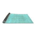 thumbnail image 2 of Ahgly Company Indoor Rectangle Abstract Light Blue Modern Area Rugs, 7' x 10', 2 of 4