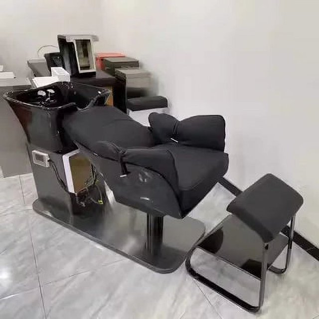 Ergonomics Lounge Shampoo Bed Comfort Massage Beauty Salon Head Spa Equipment Barber Shop Massageador Salon Equipment LJ50SC My Lux Decor Round
