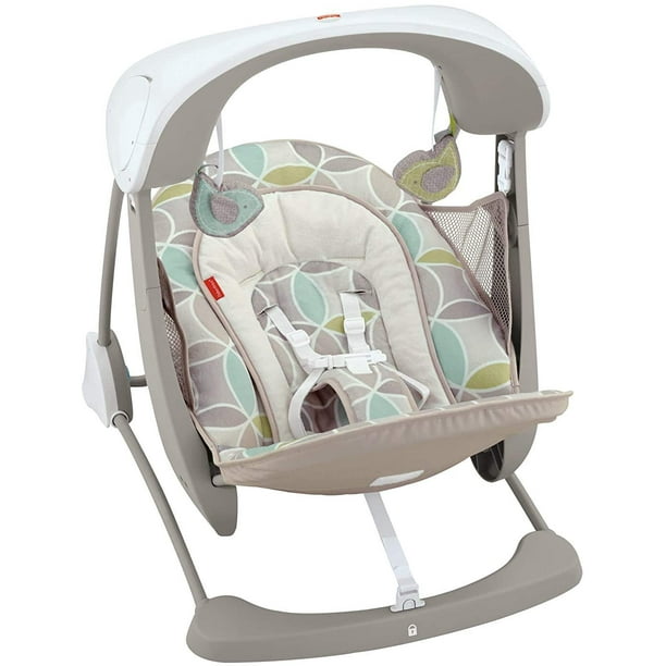 Fisher Price Deluxe Take Along Swing Seat Item Arrives In Frustration Free Easy To Open Packaging That S 100 Percent Recyclable For A Gift Ready Box Select By Visit The Fisherprice Store Walmart Com