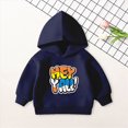 thumbnail image 2 of KPOPLK Children's Hooded Sweatshirt Pullover Hoodies Long Sleeve Animal Print Sweatshirt Boys Pullover Hoodies for 1T 2T 3T 4T Navy Size 18-24 Months, 2 of 7
