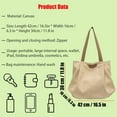 thumbnail image 2 of Pink Green Blue Action Figure Fashion Handbag Large Capacity Shopping Bag for Women, 2 of 7