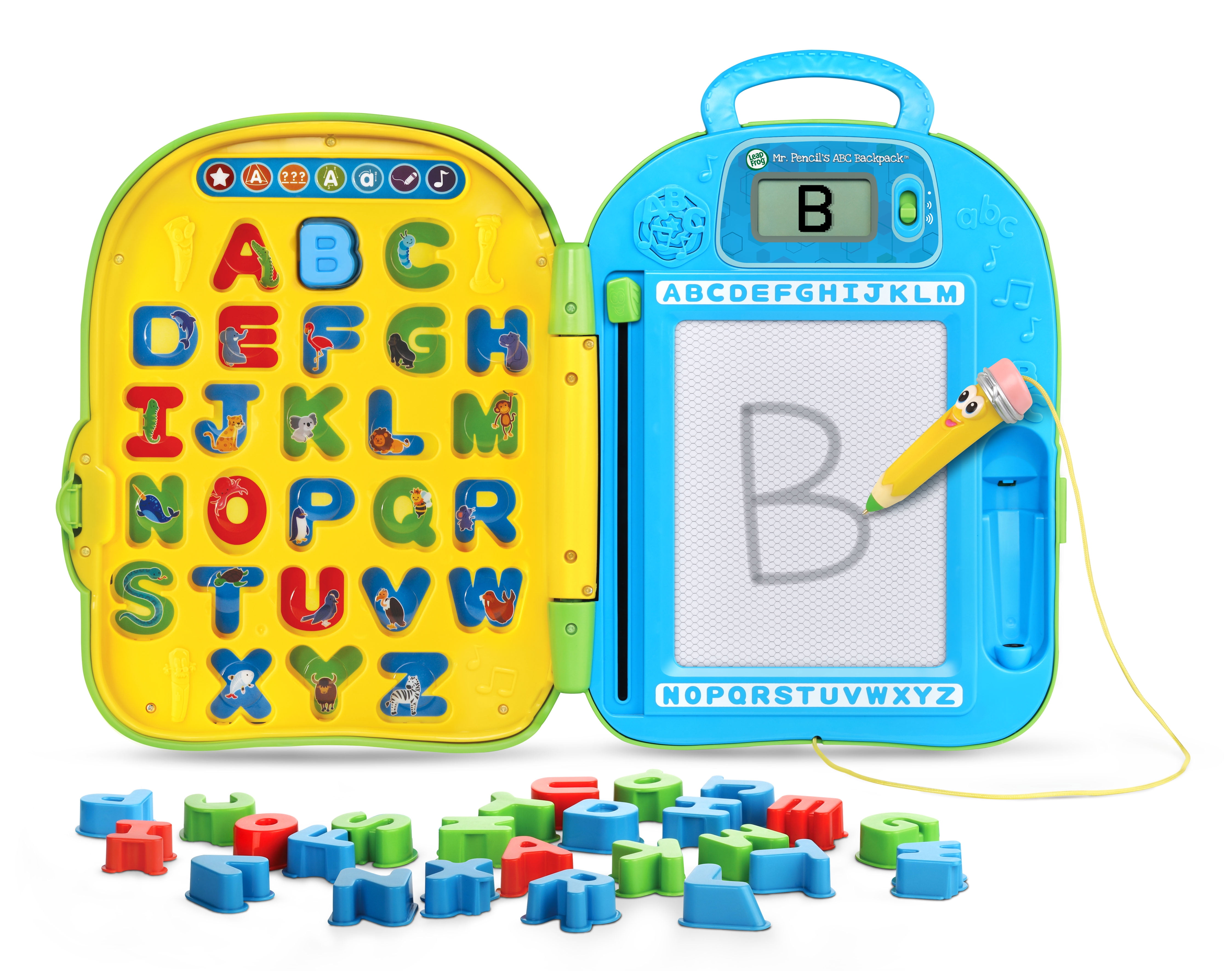 LeapFrog Mr Pencil's ABC Backpack Explore Phonics and Letter Writing Age 3 for sale online 