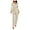 Beige, variant on Womens Jumpsuits Dressy,Rompers for Women 2025,Women's Solid Color High-Waisted Sleeveless Off-The-Shoulder Sequin Slim Long Sequin Romper Gold XXL