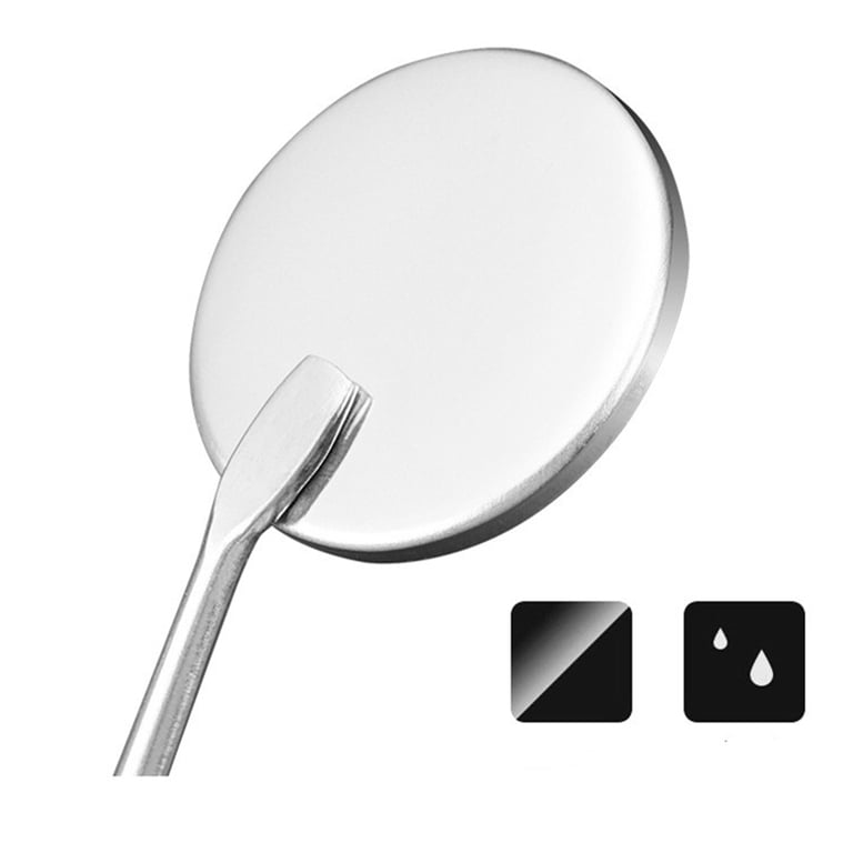 Dental Mirror Set Of 6 Tools - Stainless Steel Plaque Remover & Mouth Mirror Kit Dental Tartar Scraper - Foto 8